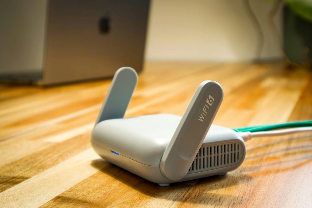 Wi-Fi enabled smart outlets and switches installed in a modern living room